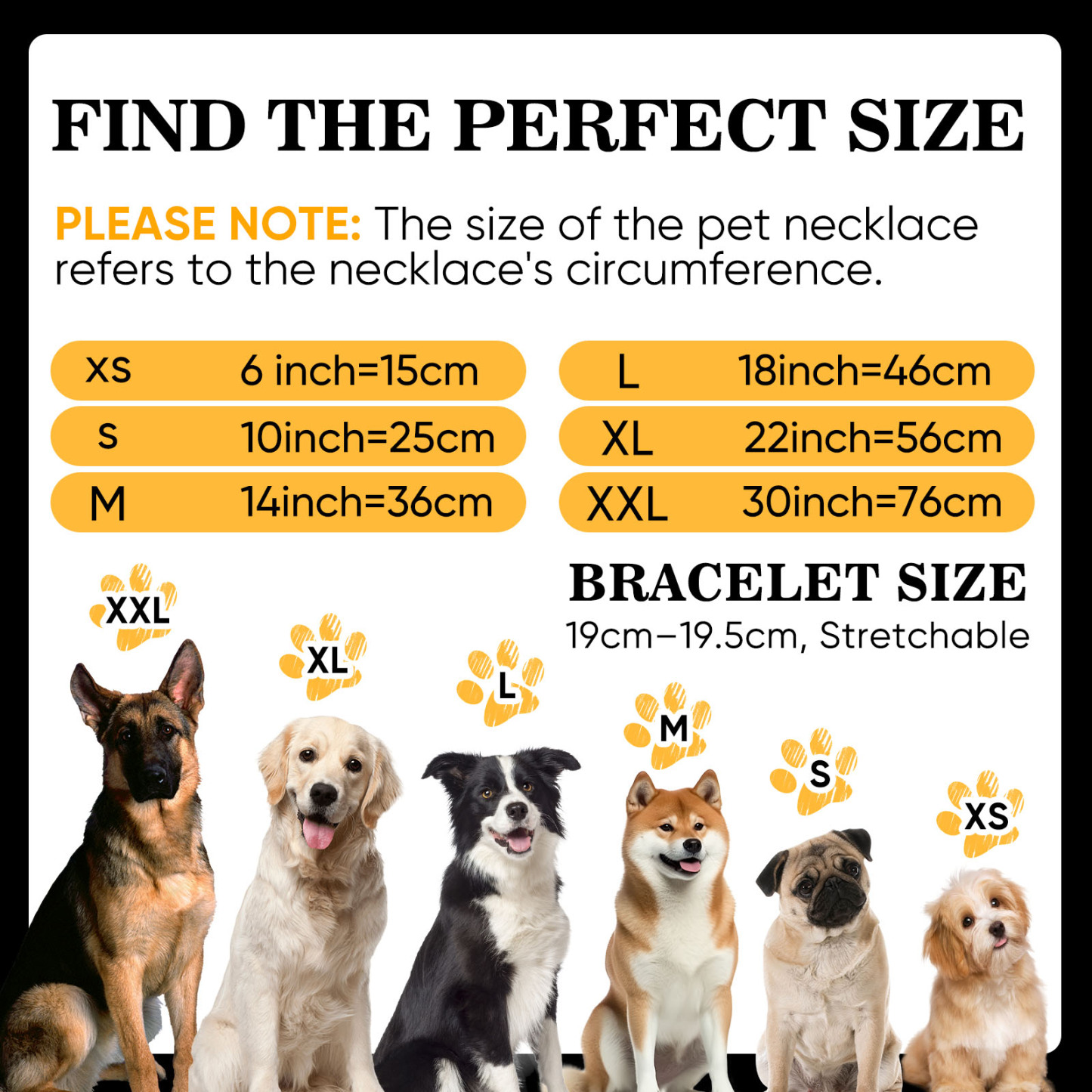 Personalized Pet Name Necklace – Comes with a Free Matching Bracelet