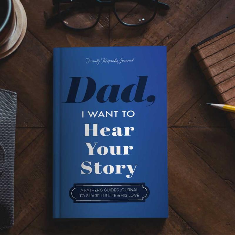Dad I Want to Hear Your Story The Gift Your Dad Will Love Father's Day Journal Share His Personal Story - soufeelau