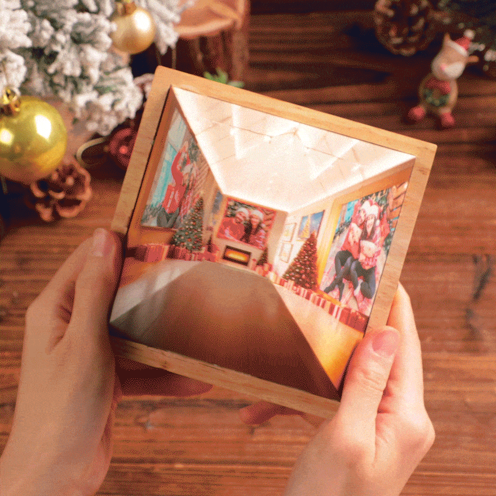 3D Nude Eye Vision Night Light Custom Your Photos Magic Frame Transforms From 2D to 3D Light Christmas Gift - soufeelau