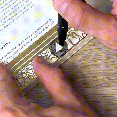 3-in-1 Vintage Cat Bookmark Stencil Ruler Metal Hollow Drawing Template Page Clip Measuring Ruler Kawaii Stationery Gift for Journaling & Reading - soufeelau
