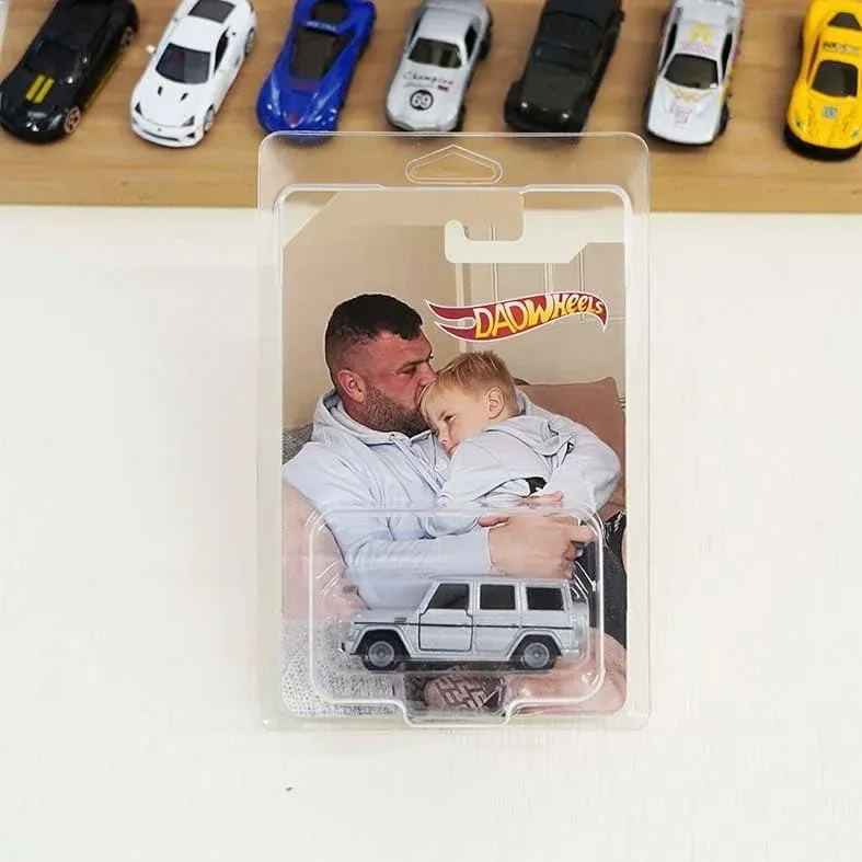 Personalized Dream Car Toy - The Perfect Wedding Anniversary Gift for Husband - Love Wheels Car With Photo & Text - soufeelau