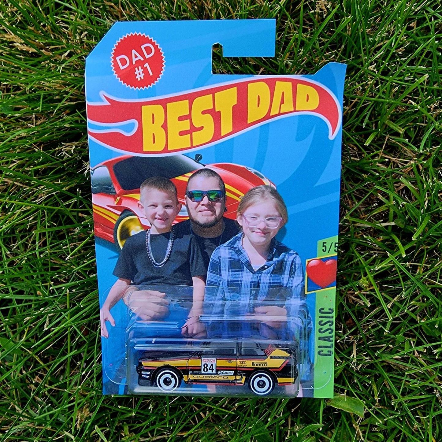 Personalized Dream Car Toy - The Perfect Wedding Anniversary Gift for Husband - Love Wheels Car With Photo & Text - soufeelau