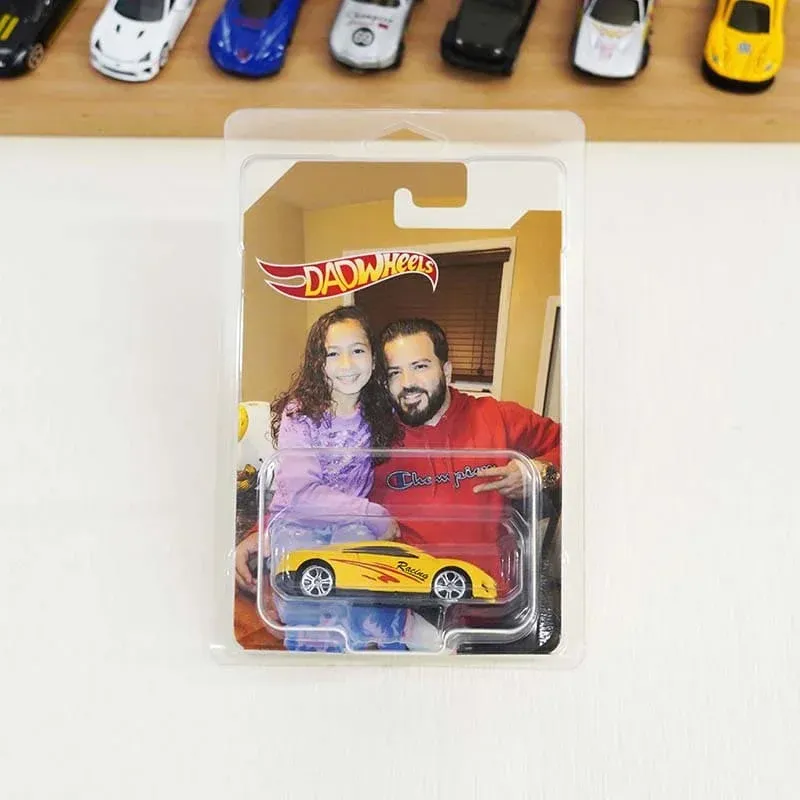 Personalized Dream Car Toy - The Perfect Wedding Anniversary Gift for Husband - Love Wheels Car With Photo & Text - soufeelau