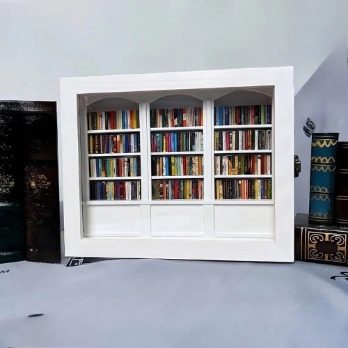 Anxiety Bookcase Black Shake Away Your Anxiety Stress Relief Toys Room Decoration Anxiety Gifts - soufeelau