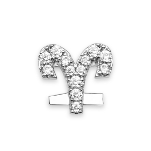 Aries Charm - Silver