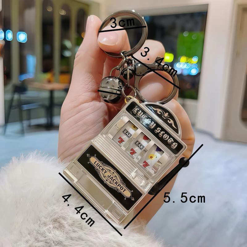 Mini Spinning Machine keychain Cool Designed Keychain Creative Keychain Stress Relief Keychain - soufeelau
