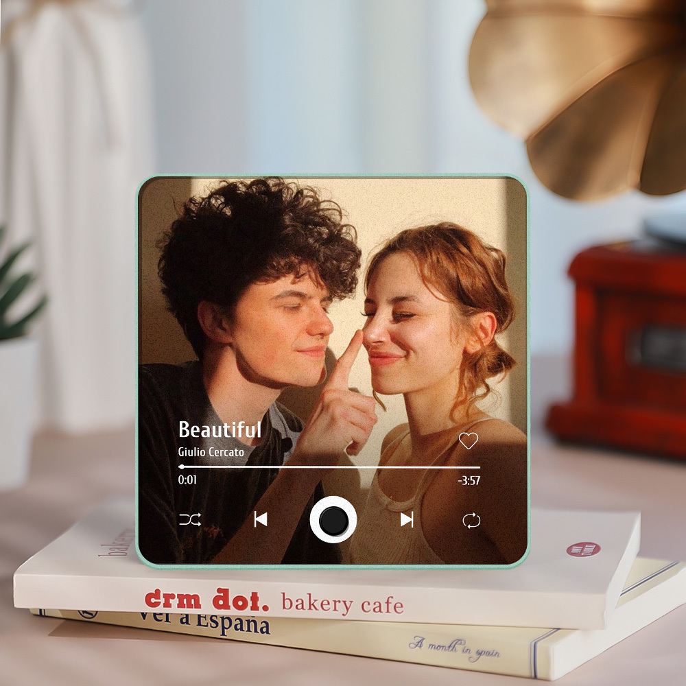 Personalized Photo Album Fridge Magnet Music Wall Photo Sticker Music Movement That Can Be Played Without Cell Phone Music Fridge Magnet Pro