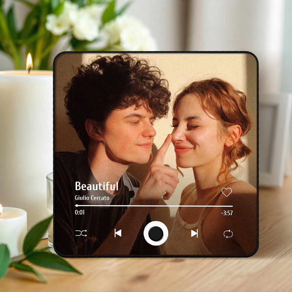 Personalized Photo Album Fridge Magnet Music Wall Photo Sticker Music Movement That Can Be Played Without Cell Phone Music Fridge Magnet Pro