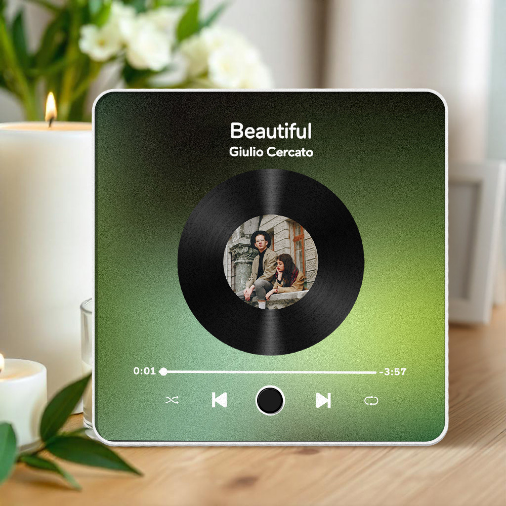Personalized Photo Album Fridge Magnet Music Wall Photo Sticker Music Movement That Can Be Played Without Cell Phone Music Fridge Magnet Pro