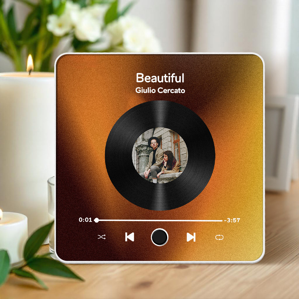 Personalized Photo Album Fridge Magnet Music Wall Photo Sticker Music Movement That Can Be Played Without Cell Phone Music Fridge Magnet Pro