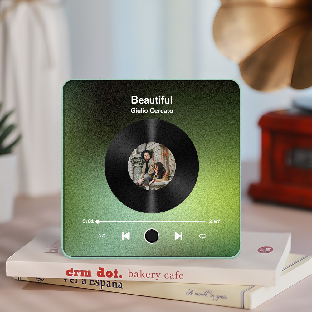 Personalized Photo Album Fridge Magnet Music Wall Photo Sticker Music Movement That Can Be Played Without Cell Phone Music Fridge Magnet Pro
