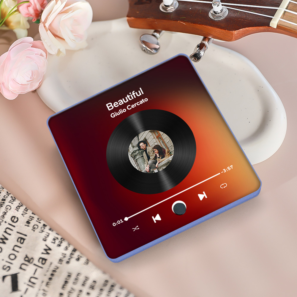 Personalized Photo Album Fridge Magnet Music Wall Photo Sticker Music Movement That Can Be Played Without Cell Phone Music Fridge Magnet Pro