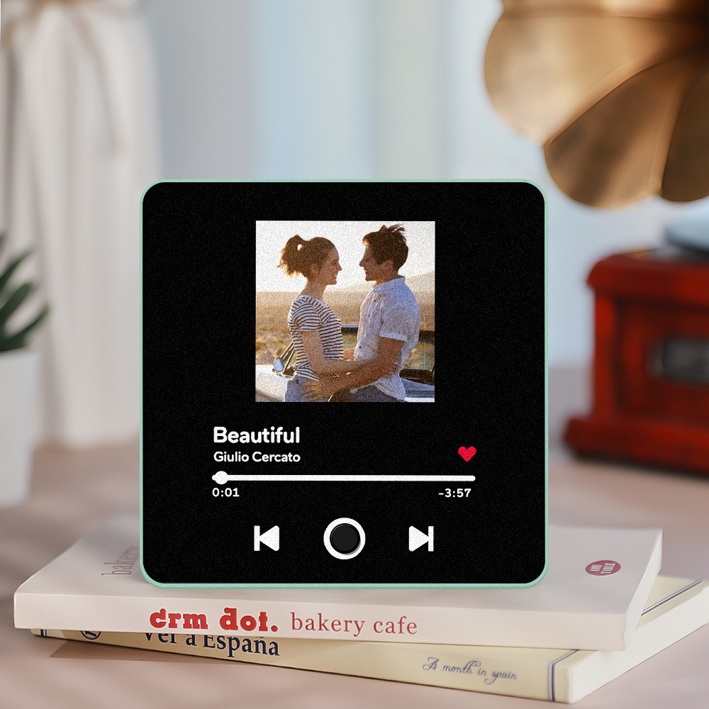Personalized Photo Album Fridge Magnet Music Wall Photo Sticker Music Movement That Can Be Played Without Cell Phone Music Fridge Magnet Pro