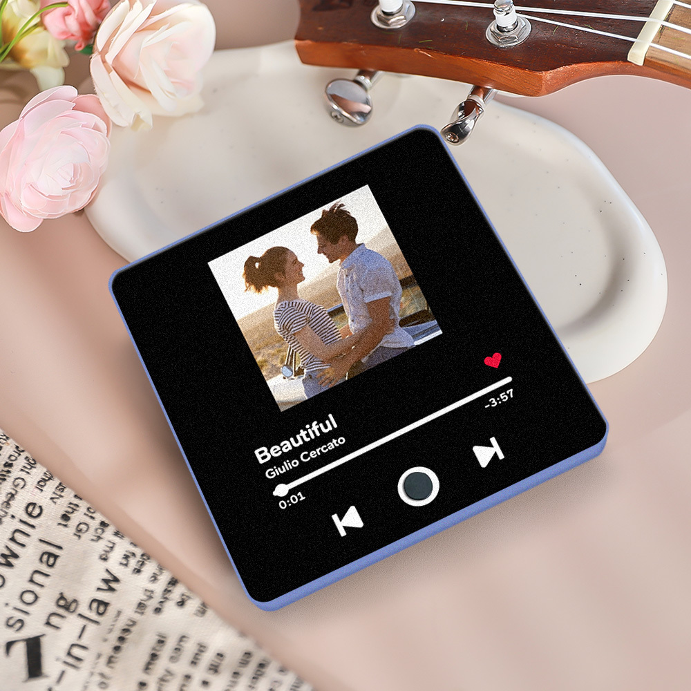 Personalized Photo Album Fridge Magnet Music Wall Photo Sticker Music Movement That Can Be Played Without Cell Phone Music Fridge Magnet Pro