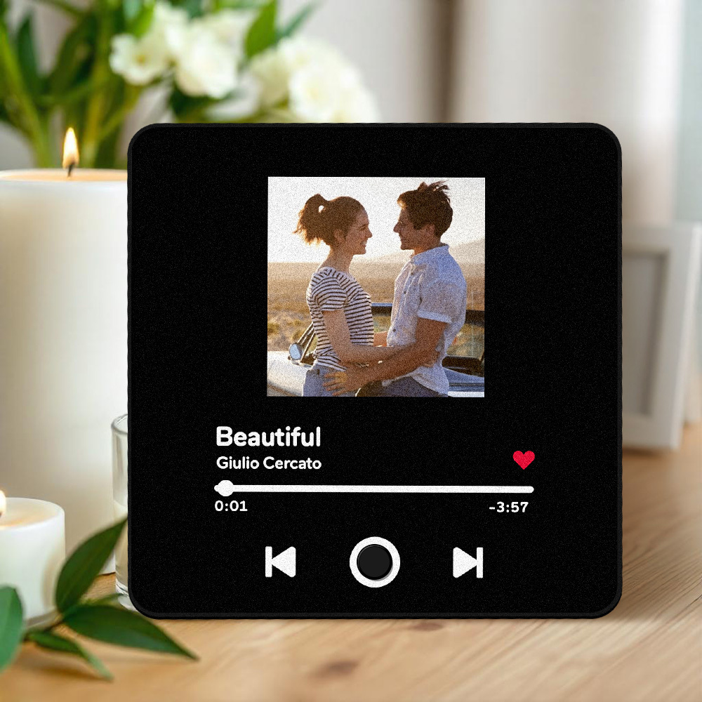 Personalized Photo Album Fridge Magnet Music Wall Photo Sticker Music Movement That Can Be Played Without Cell Phone Music Fridge Magnet Pro