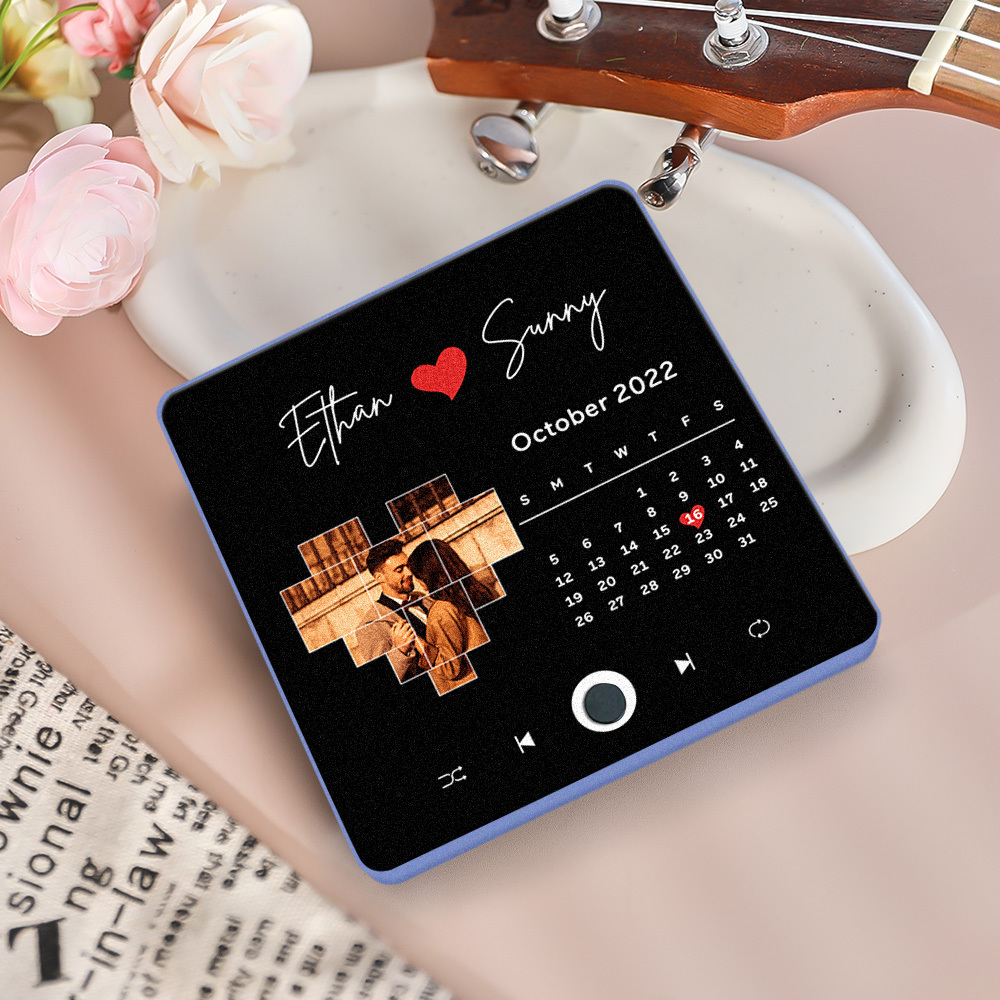 Personalized Photo Album Fridge Magnet Music Wall Photo Sticker Music Movement That Can Be Played Without Cell Phone Music Fridge Magnet Pro