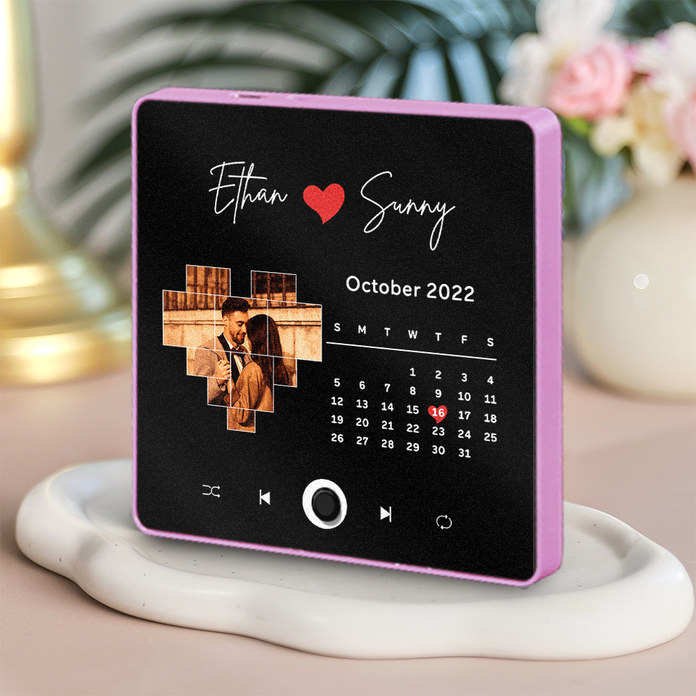 Personalized Photo Album Fridge Magnet Music Wall Photo Sticker Music Movement That Can Be Played Without Cell Phone Music Fridge Magnet Pro