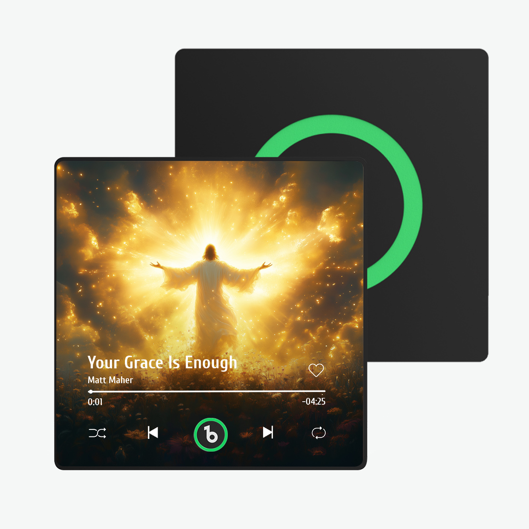 Custom Music Fridge Magnet New 4.0 Upgrade Colorful Frame Album Fridge Magnet Music Wall Photo Sticker Music Movement That Can Be Played Religious Gift - soufeelau