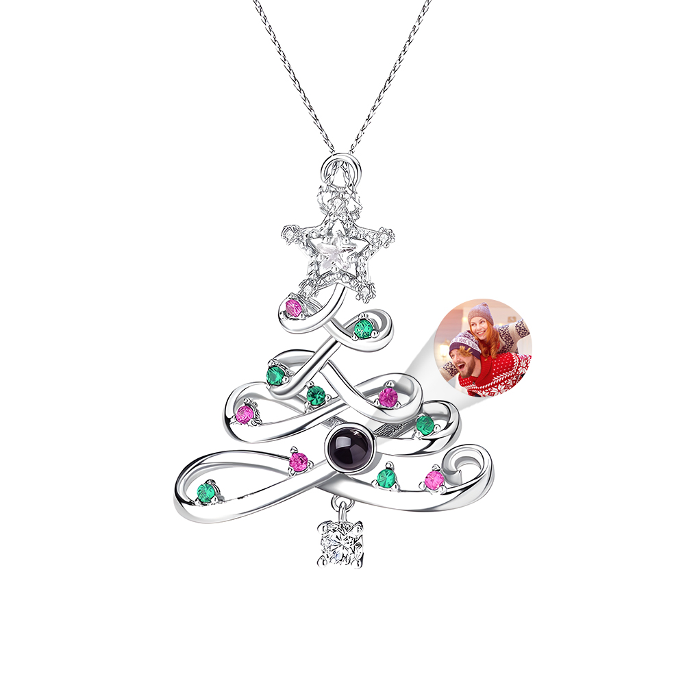 Personalized Photo Projection Ornaments Christmas Tree Christmas Gifts - soufeelau