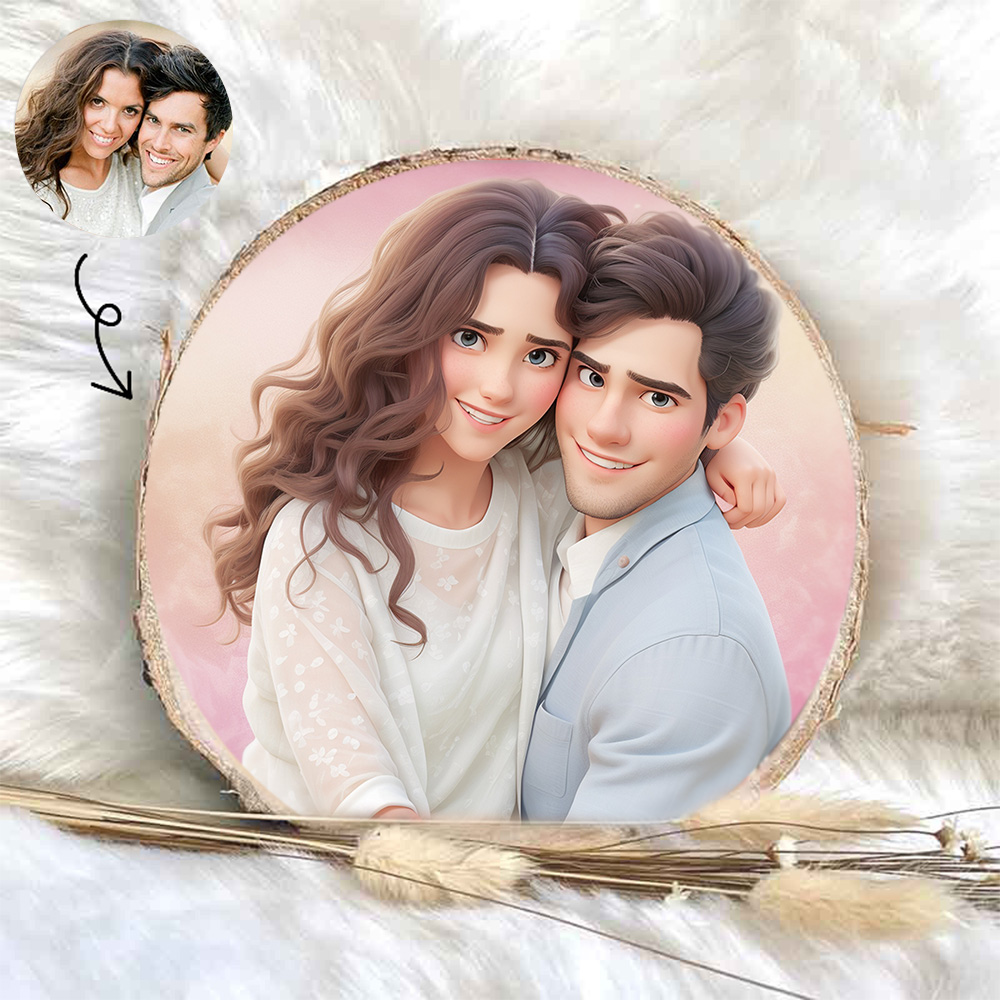 Personalized Portrait Photo Wood Plaque - soufeelau