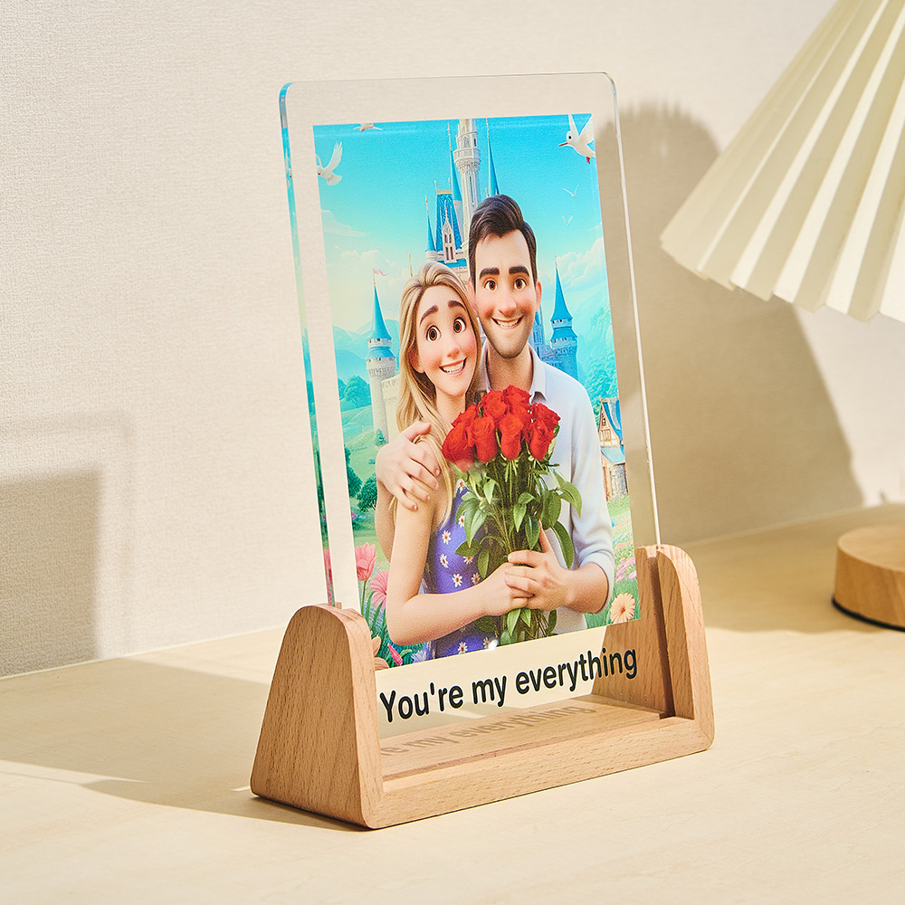 Custom Pixar Style Portrait Photos Cartoon Couple Portrait Cartoon Portrait Family Portrait Valentine's Day Gifts - soufeelau