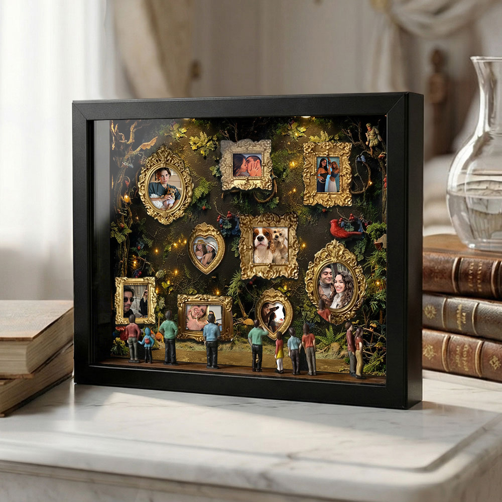 Personalized Museum of Us Frame Custom Photo Color Vintage Style Picture Frame A Family Gift - soufeelau