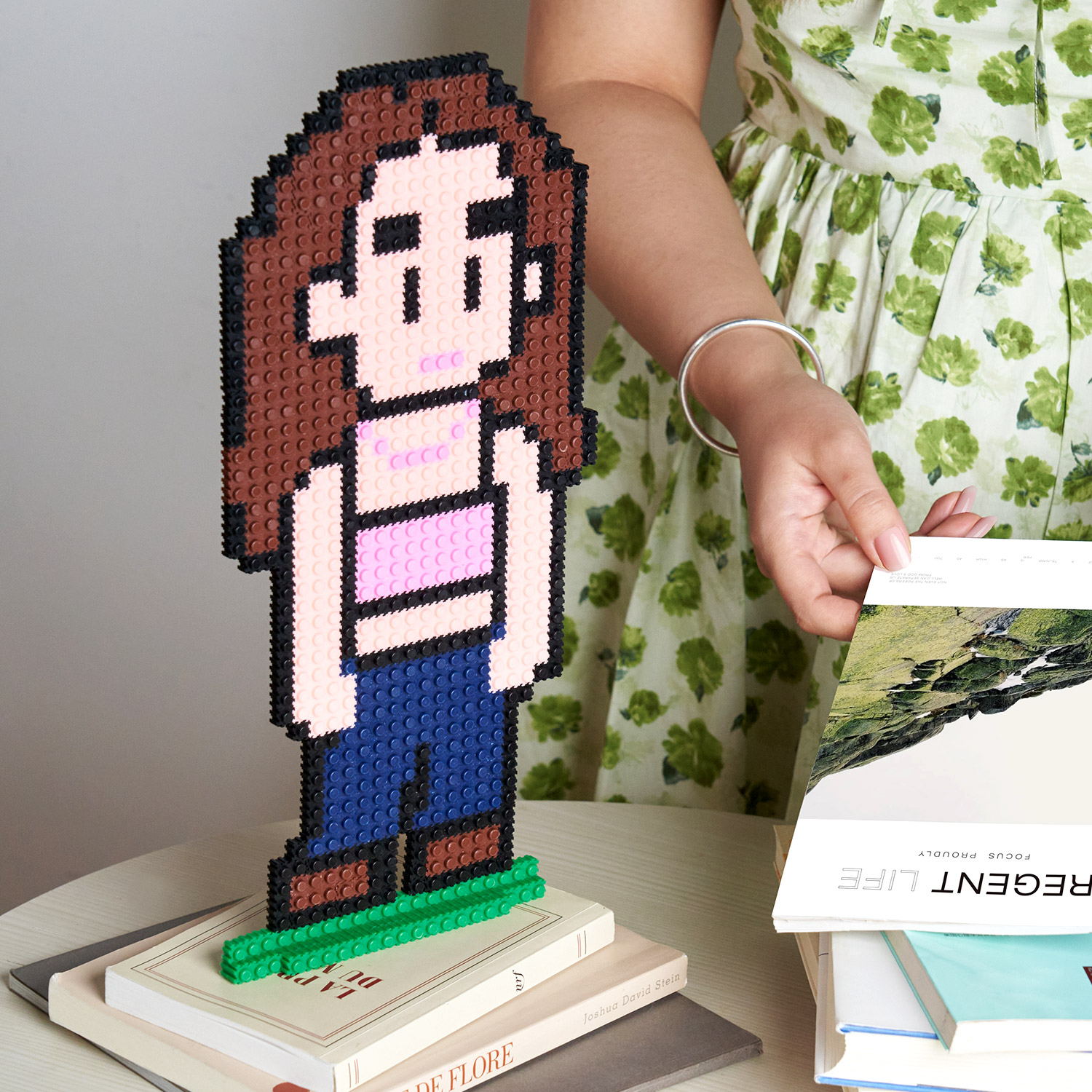 Personalized Photo Pixel Puzzle Bricks Custom Mini Building Blocks Toy DIY Figures Gift - soufeelau