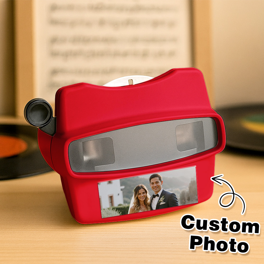 Custom 3D Viewfinder and Reel Personalized Gift with your own photos Photo Viewer Multiple Films Best Gifts Idea - soufeelau