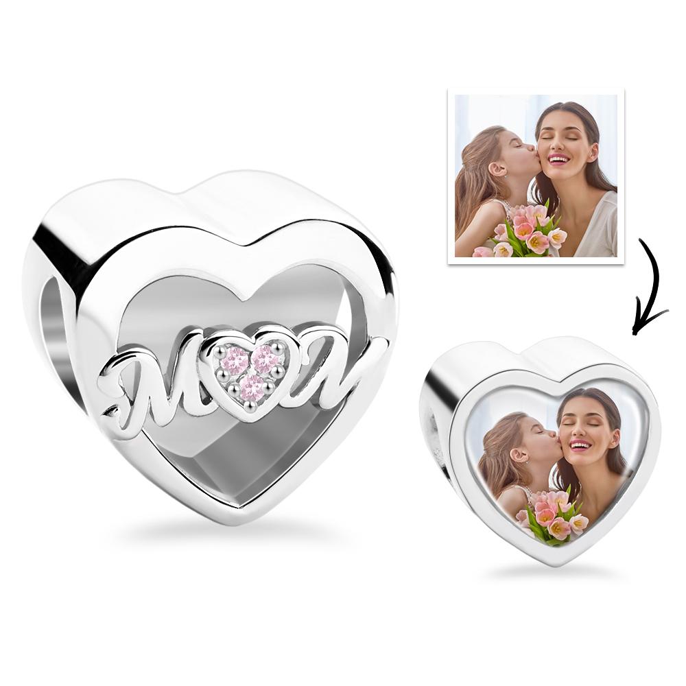 Photo Charm Mom Theme Pendant Jewelry Mother's Day Gifts - soufeelau