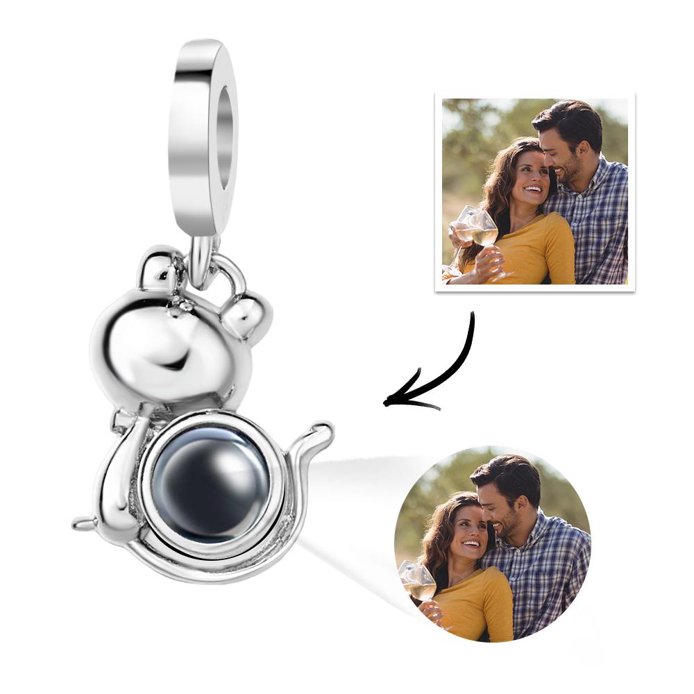 Custom Projection Charm Pet Cat Cute Gift - soufeelau