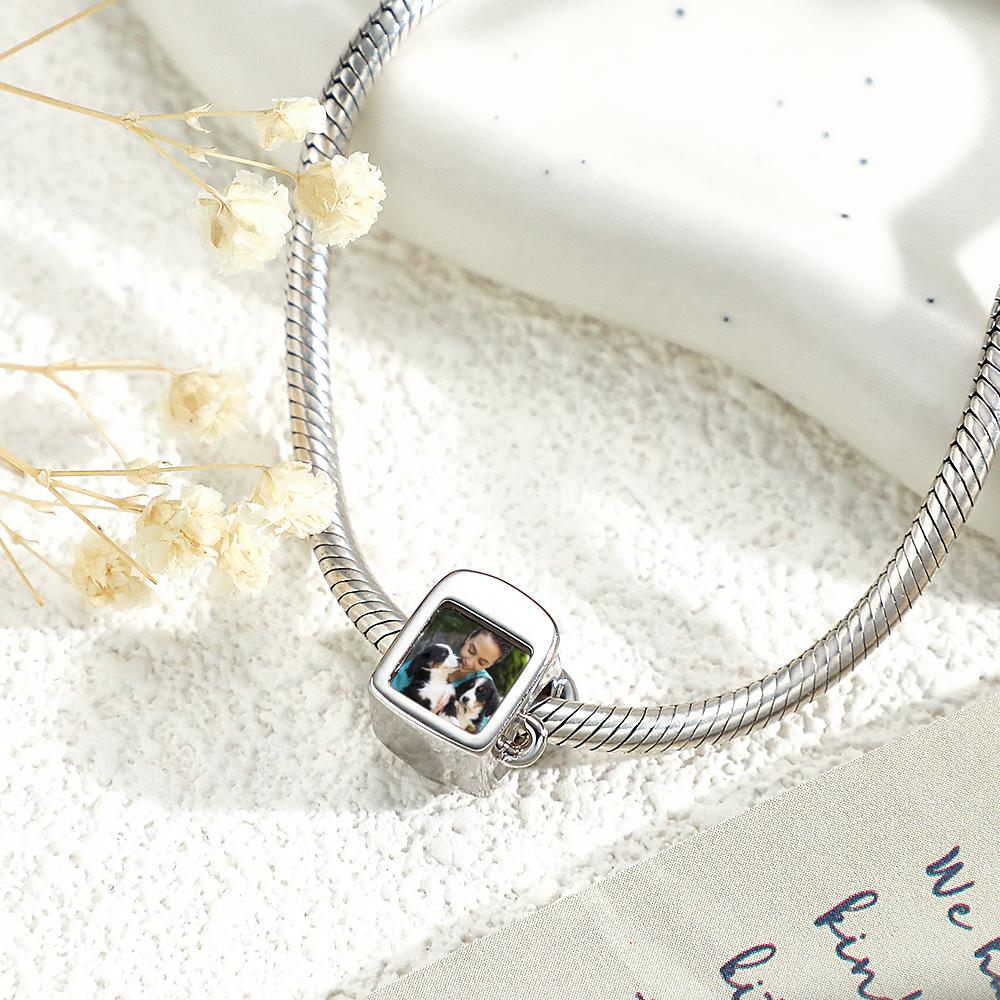 Custom Photo Charm Puppy Bread Cute Pet Gift - soufeelau