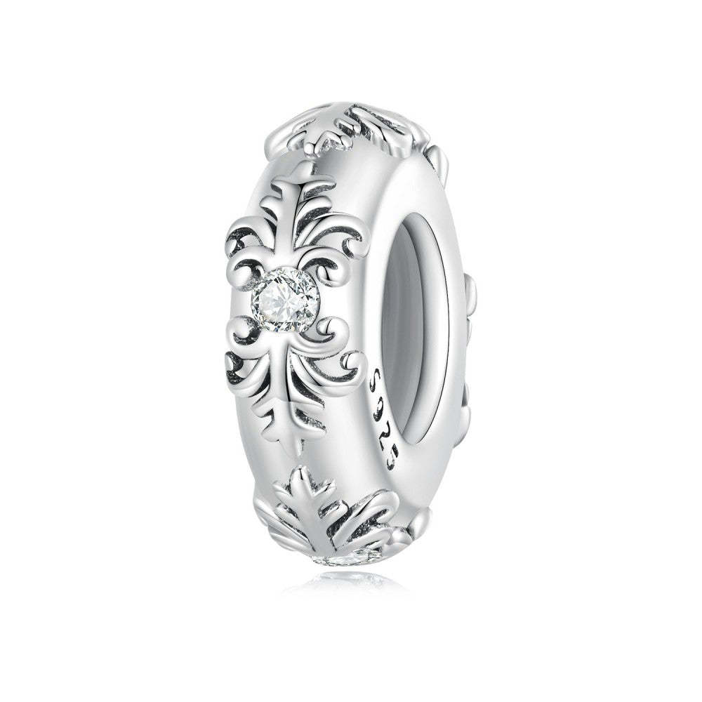 patterns stopper charm spacer charm 925 sterling silver dp143