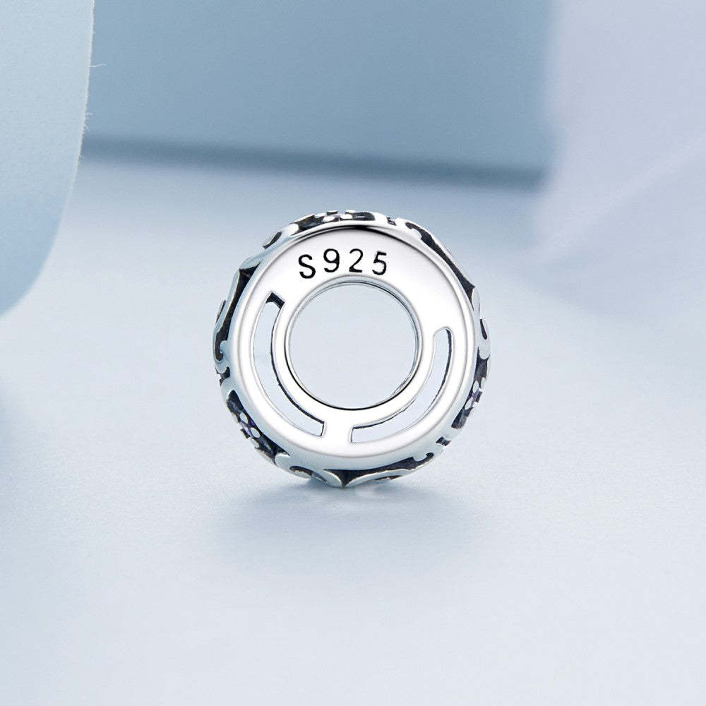 aurora stopper charm spacer charm 925 sterling silver dp149