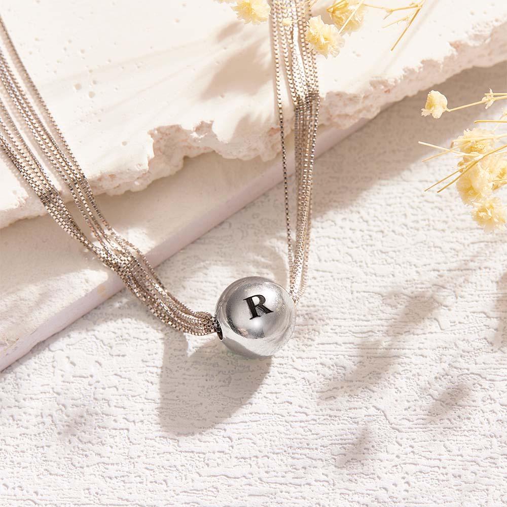 Custom Engraved Necklace Unique Chain Creative Gift - soufeelau