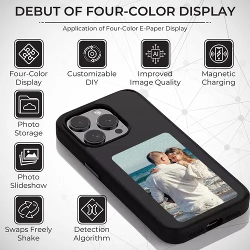 Individuality DIY Phone Case E-Ink Screen Phone Case - soufeelau