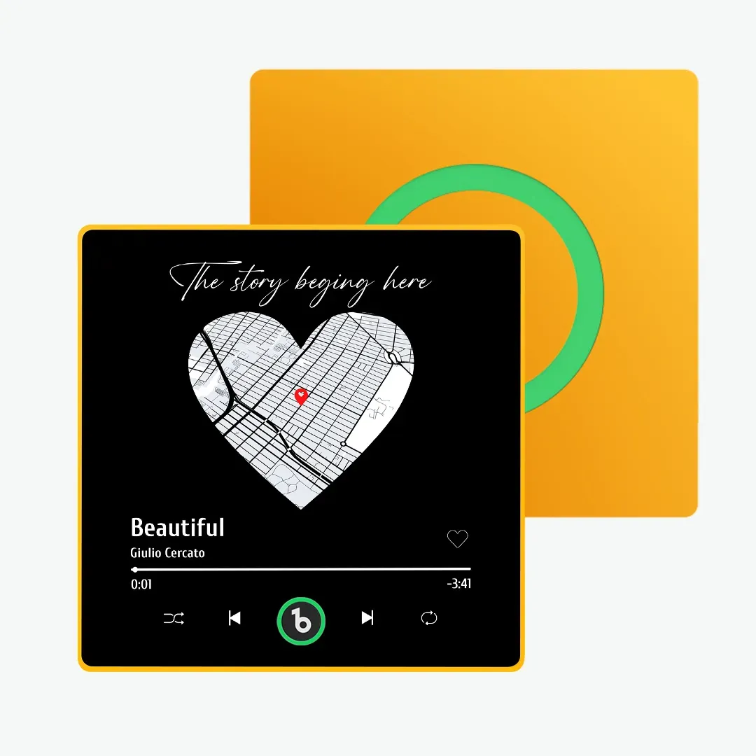 Personalized Photo Album Fridge Magnet Music Wall Photo Sticker Music Movement That Can Be Played Without Cell Phone Music Fridge Magnet Pro