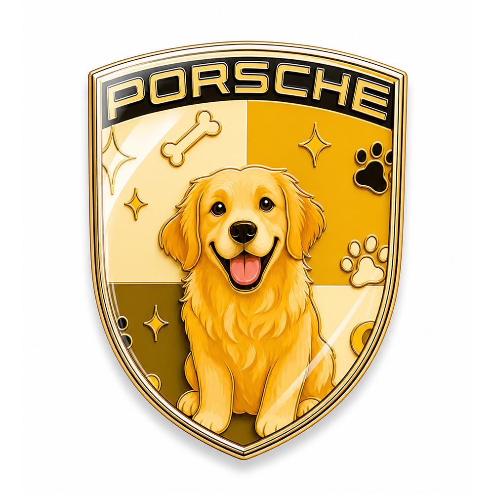 Custom Car Badge Emblem Replacement Personalized for Various Car Models Bespoke Pet Photo Metallic Decoration Accessory - soufeelau