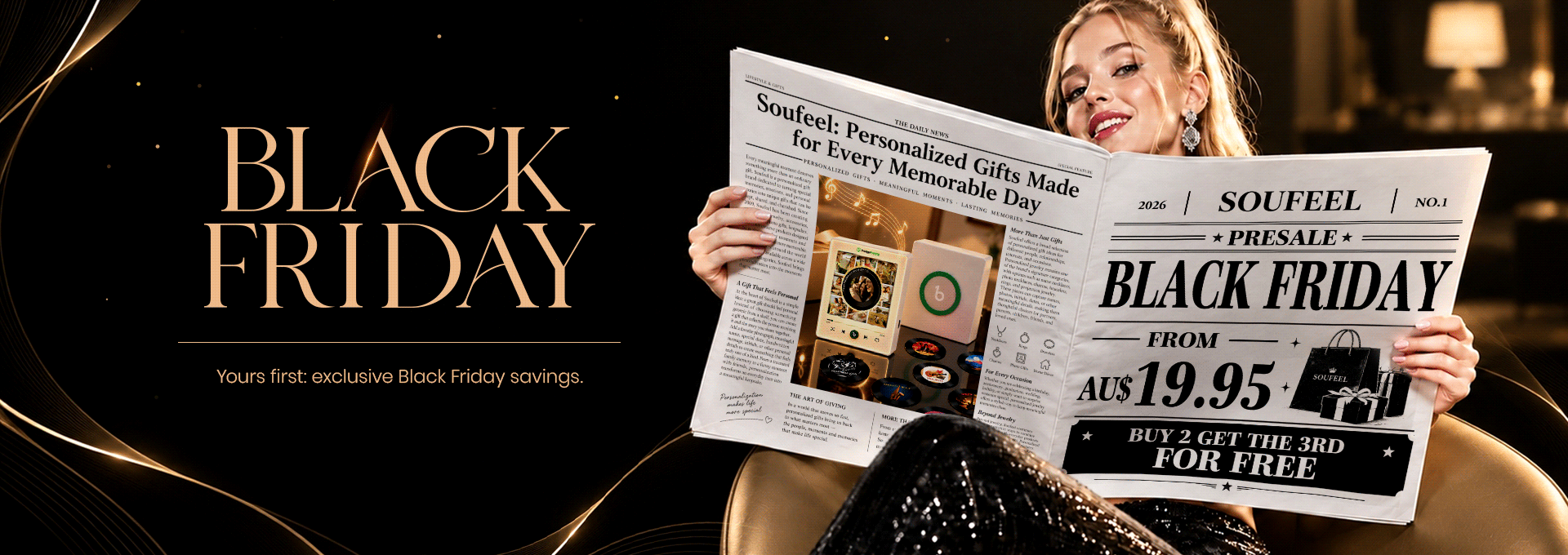 Celebrate Black Friday with personalized gifts,...