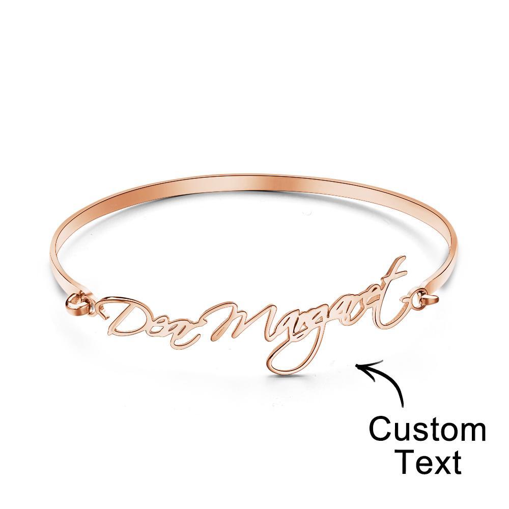 Custom Name Bracelet Adjustable Memorial Bracelet Gift For Women - soufeelau