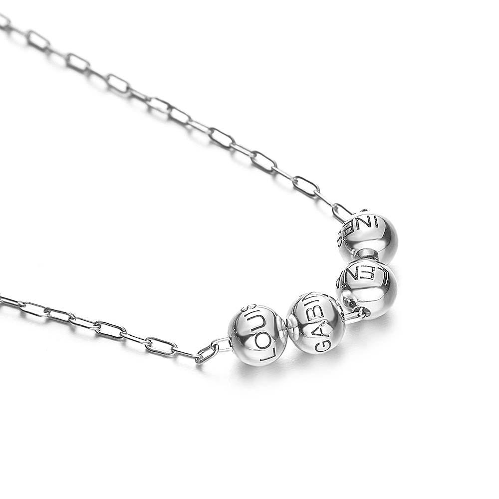 Personalized Necklace Perfect way to Show off Your Love with the 1-8 Names Unique and Heartfelt Gift - soufeelau