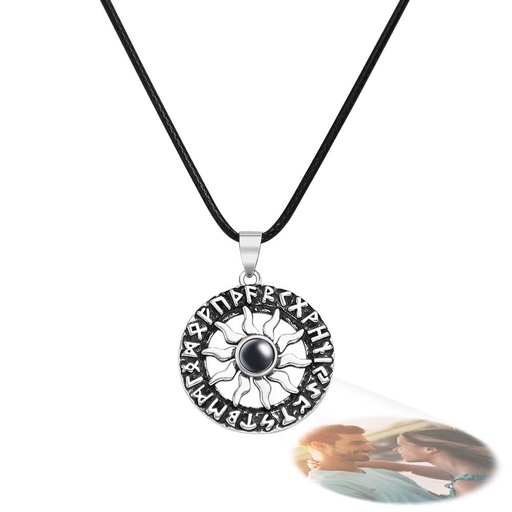 Custom Projection Necklace Vintage Hip Hop Gift for Men - soufeelau