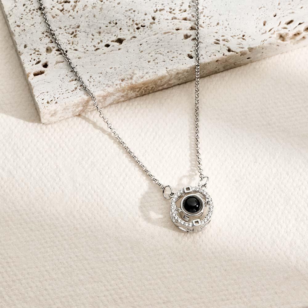 Custom Projection Necklace Classic Style Fashion Gift for Her - soufeelau