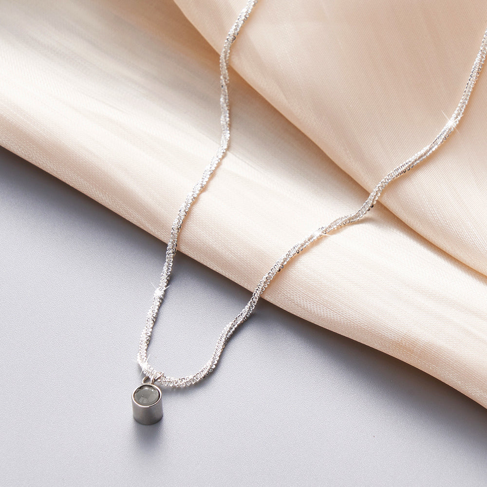 Custom Projection Necklace Fashion Cauliflower Chain Girl Gift - soufeelau