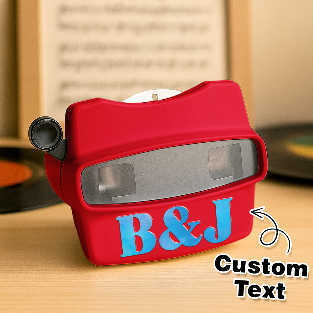 Custom 3D Viewfinder and Reel Personalized Gift with your own photos Text and Photo Viewer Multiple Films Available Gifts Idea - soufeelau