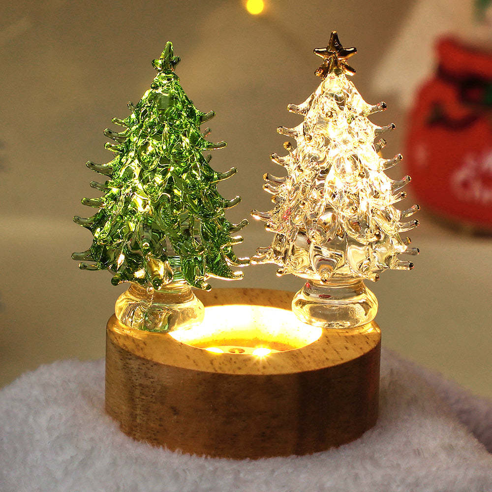 USB Wooden Round Base - Warm Light - soufeelau