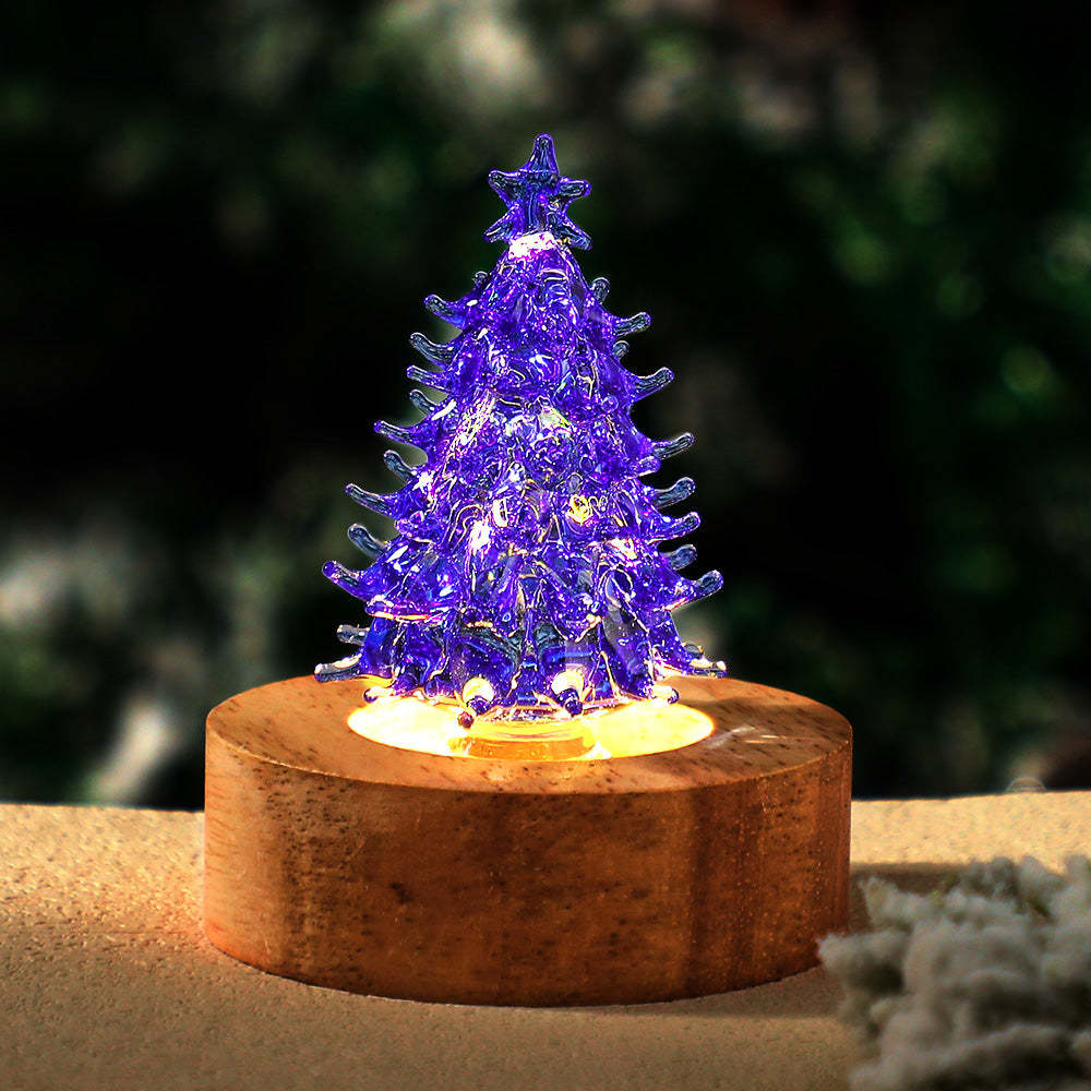 USB Wooden Round Base - Warm Light - soufeelau