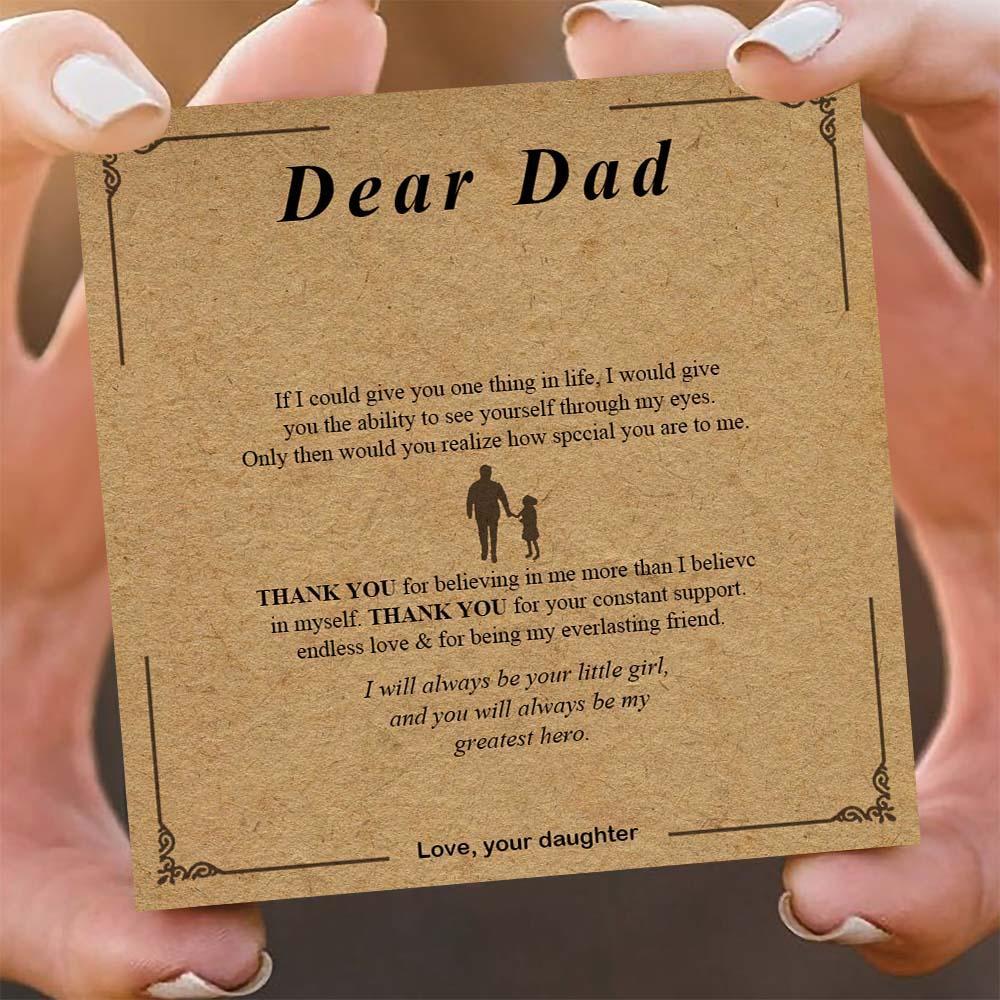 Exquisite Gift Card for Dad - soufeelau