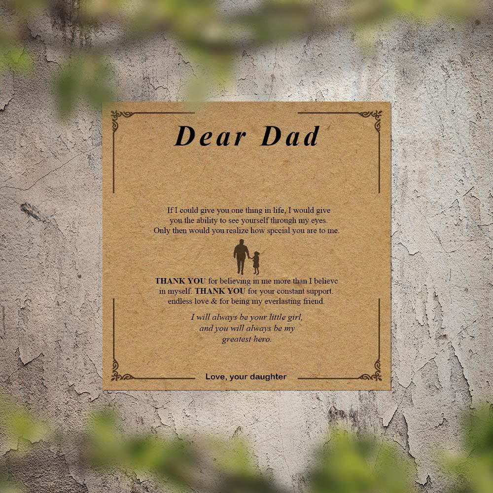 Exquisite Gift Card for Dad - soufeelau