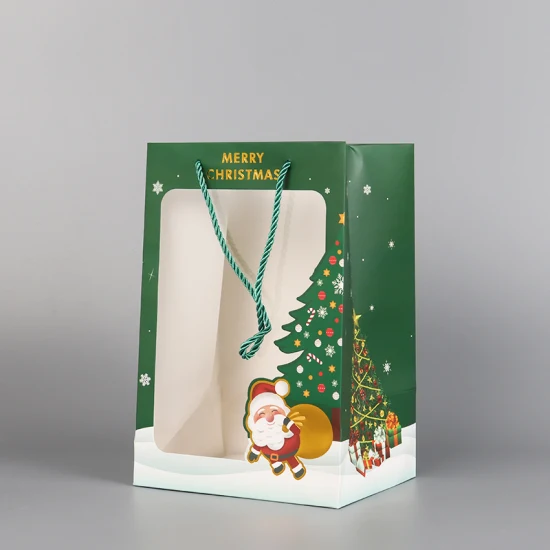 Gift Bag for Nesting Doll Green