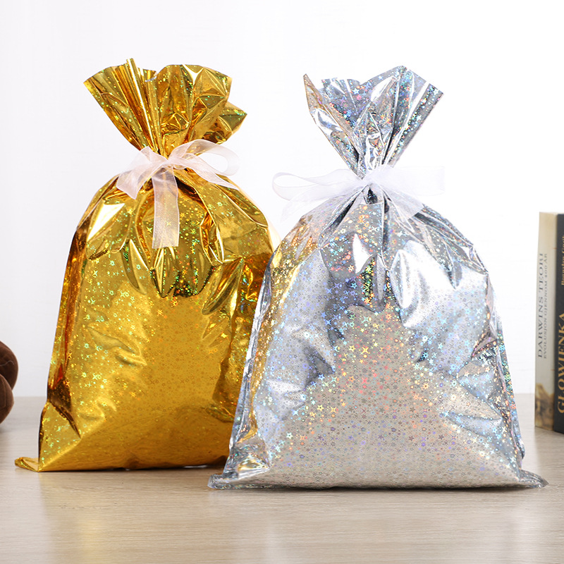 Christmas Gift Bag With Drawstring Multiple Packs Suitable for all gifts - soufeelau